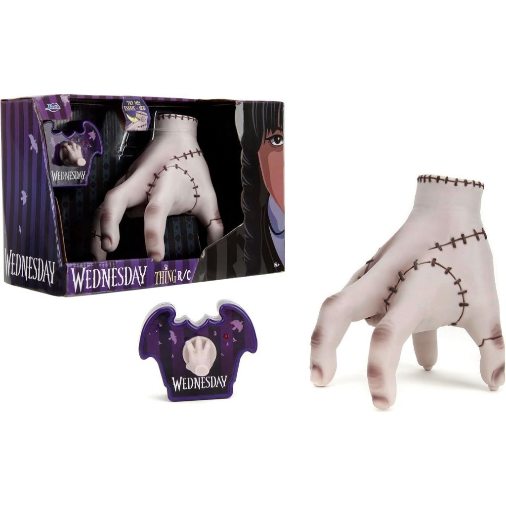 Jada Toys Wednesday Thing Remote Control 1:1 Scale *BOX NOT NICE ...