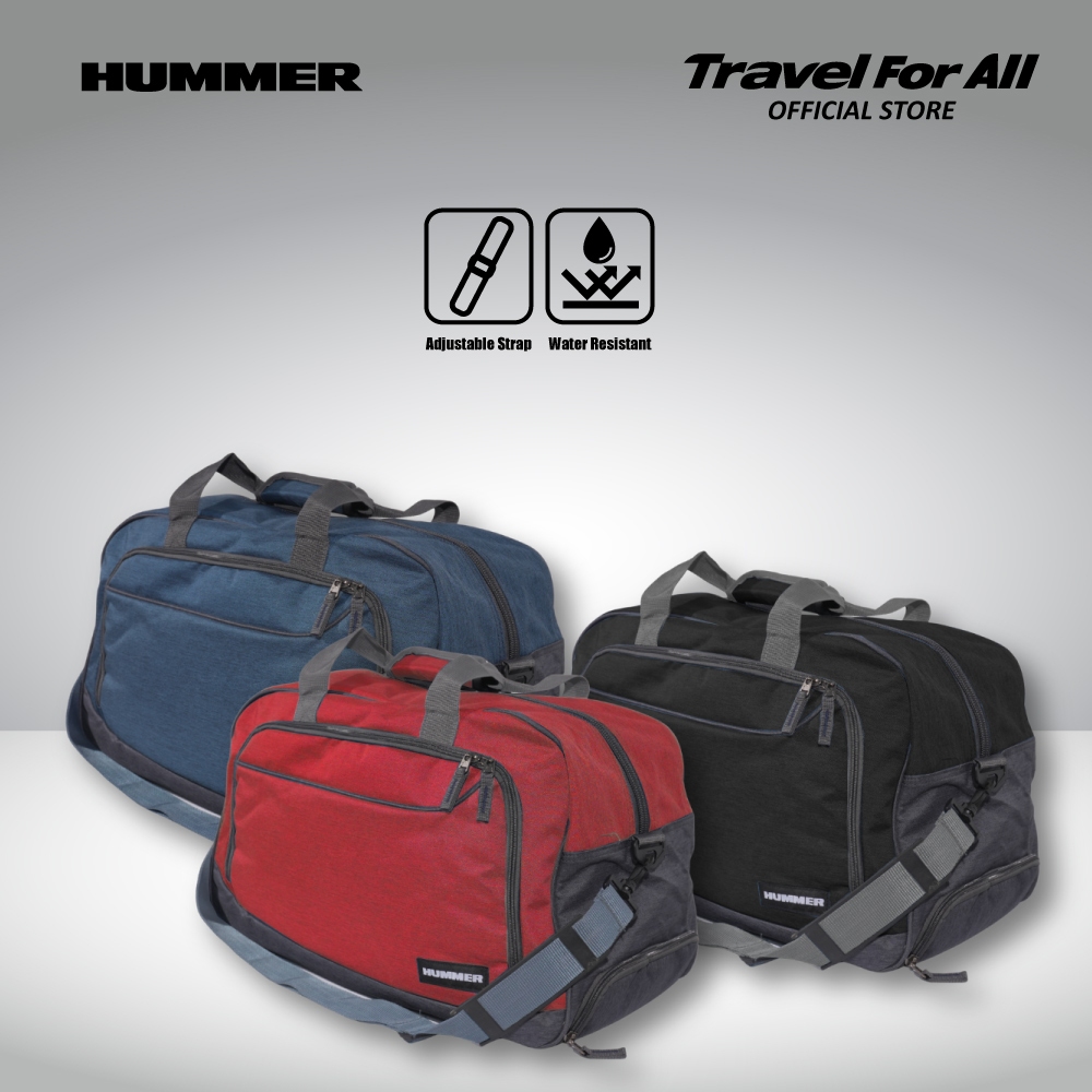 HUMMER CABIN 20 INCH POLYESTER TROLLEY BAG - 13130046 | Shopee Malaysia