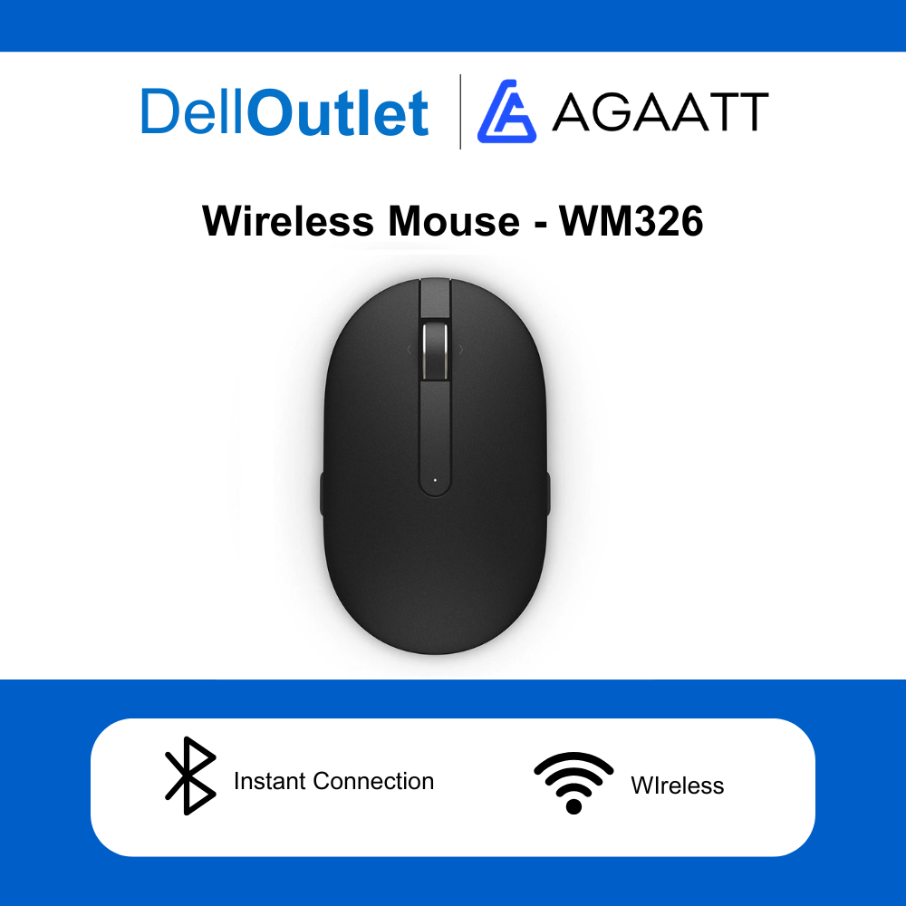 Dell Wireless Mouse - WM326 / Tetikus tanpa wayar | Shopee Malaysia