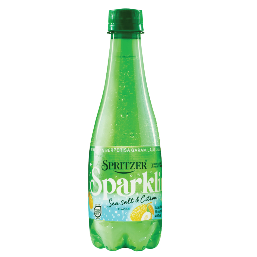 Spritzer Sparkling Mineral Water 400ml - Sea Salt (6BOT/24BOT) | Shopee ...