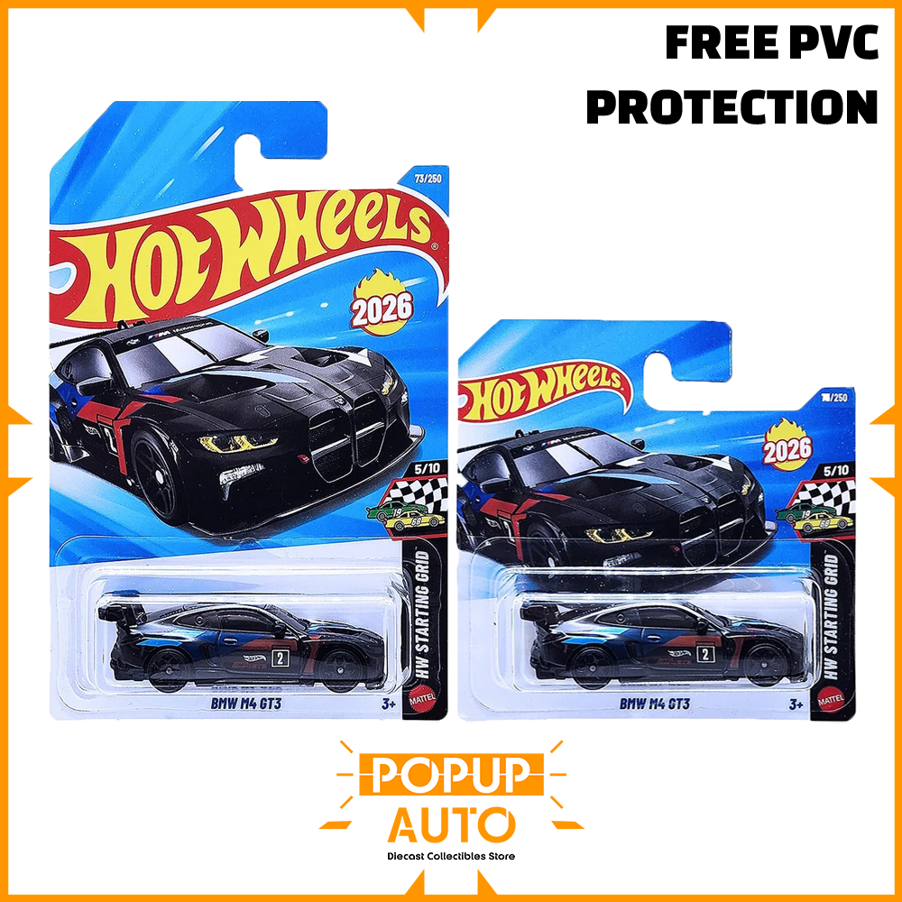 Hot Wheels BMW M4 GT3 Black | Shopee Malaysia