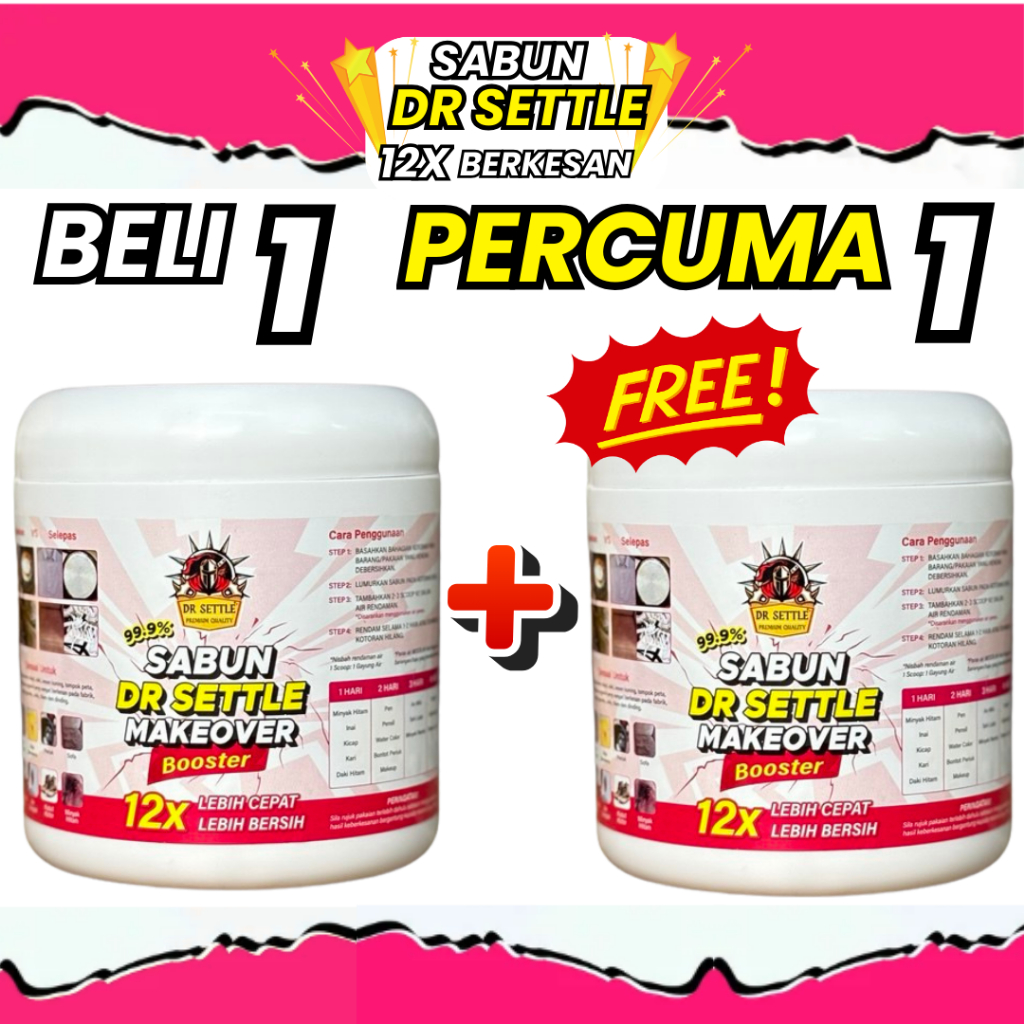 Sabun HQ Dr Settle Makeover 12x BERKESAN! Karat Rendam Baju Kuning Cuci ...