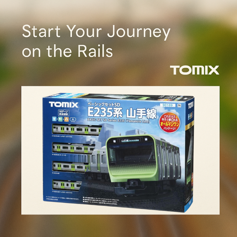 TOMYTEC TOMIX N Gauge Basic Set SD E235 Yamanote Line Model Train ...