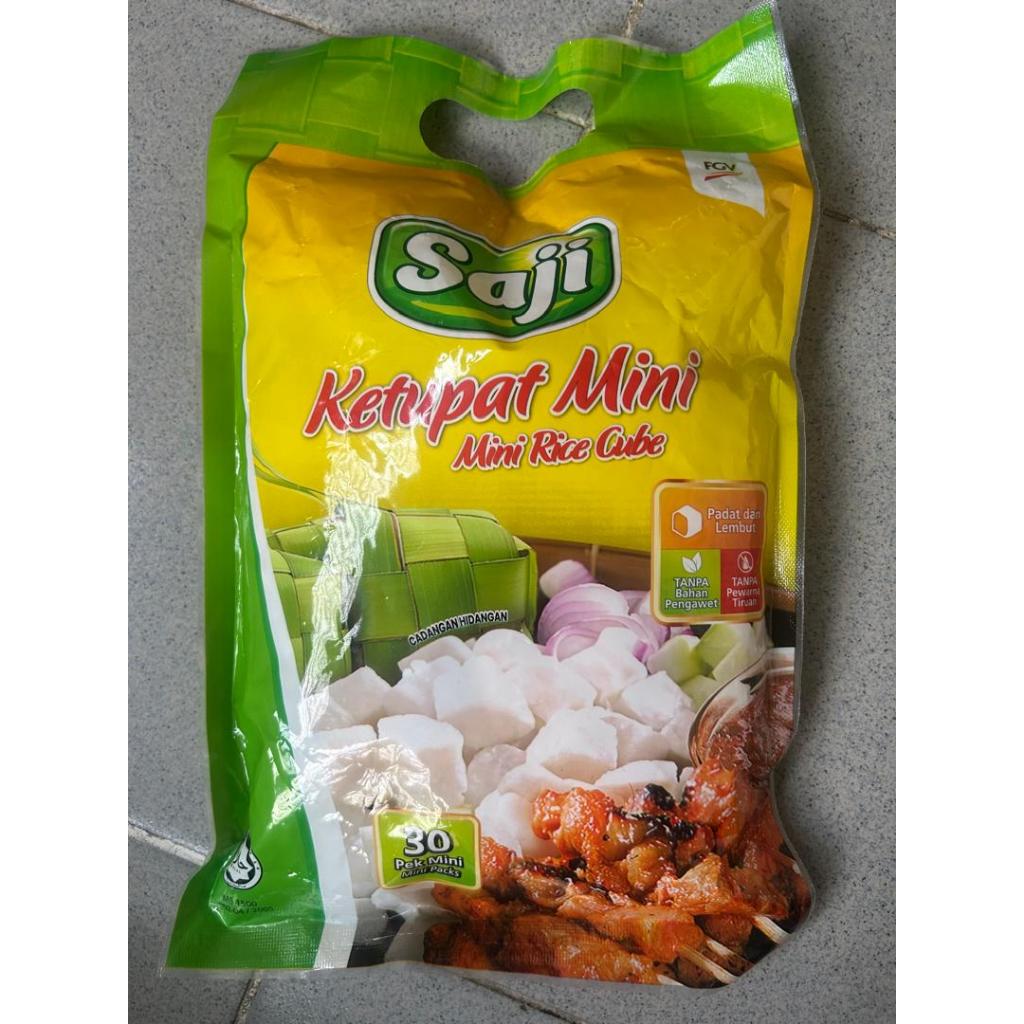 Saji Ketupat Mini | Mini Rice Cube Halal 30 Pack x 20gm | Shopee Malaysia