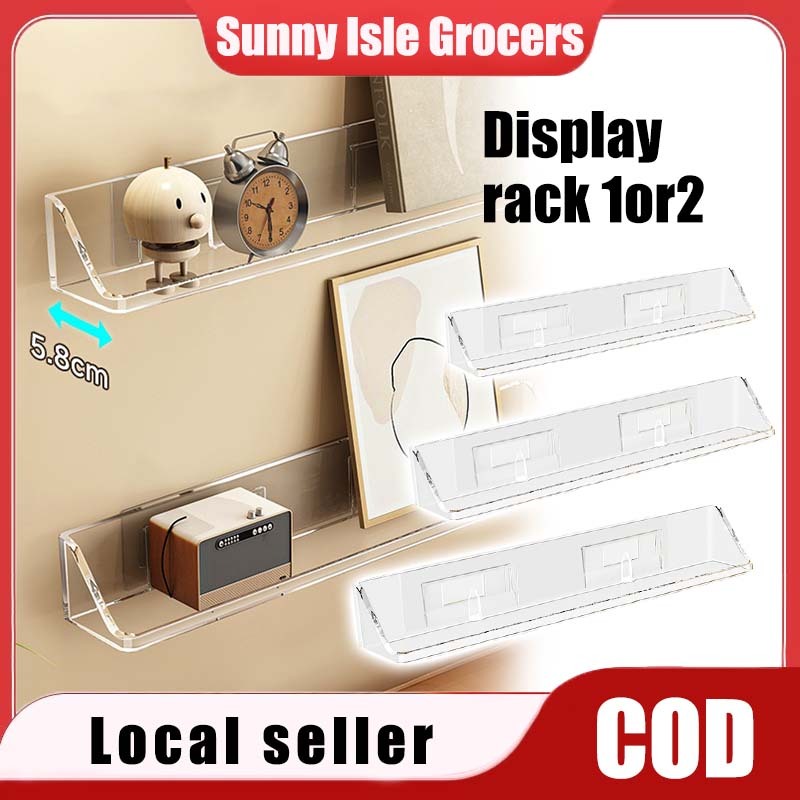 Wall Mounted Transparent Display Rack - Rak Pameran Acrylic untuk Blind ...