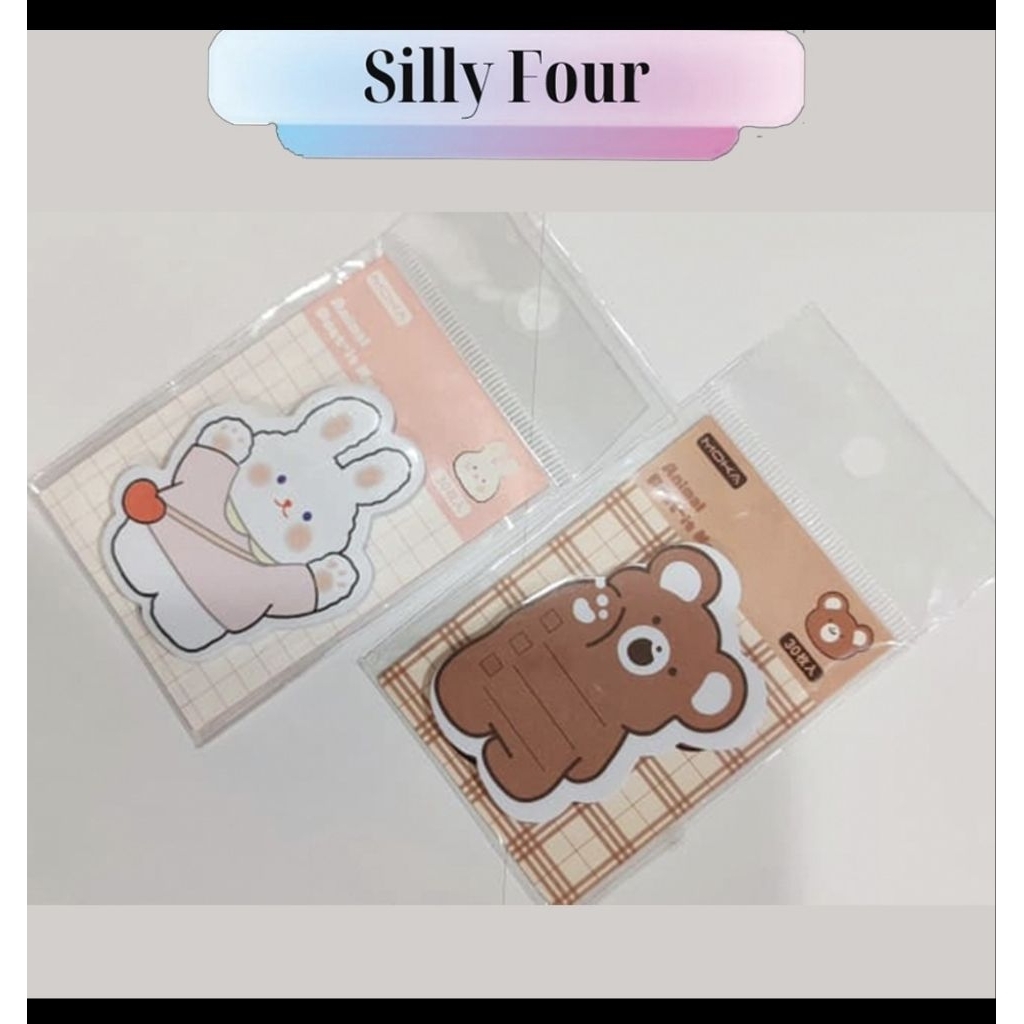 Cute sticky notes for school use 🏫. small and compact. | Shopee Malaysia