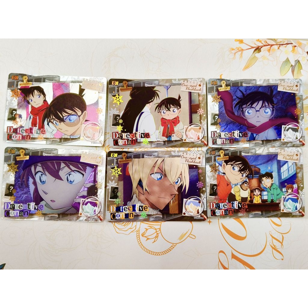 Detective Conan M28 One Eyed Flashback card/badge 名侦探柯南M28