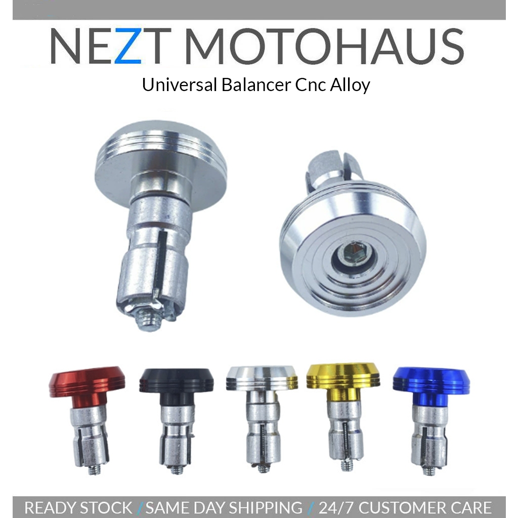 Universal Balancer Cnc Alloy Chrome Y15 Y16 LC135 LAGENDA RS RSX Silver ...