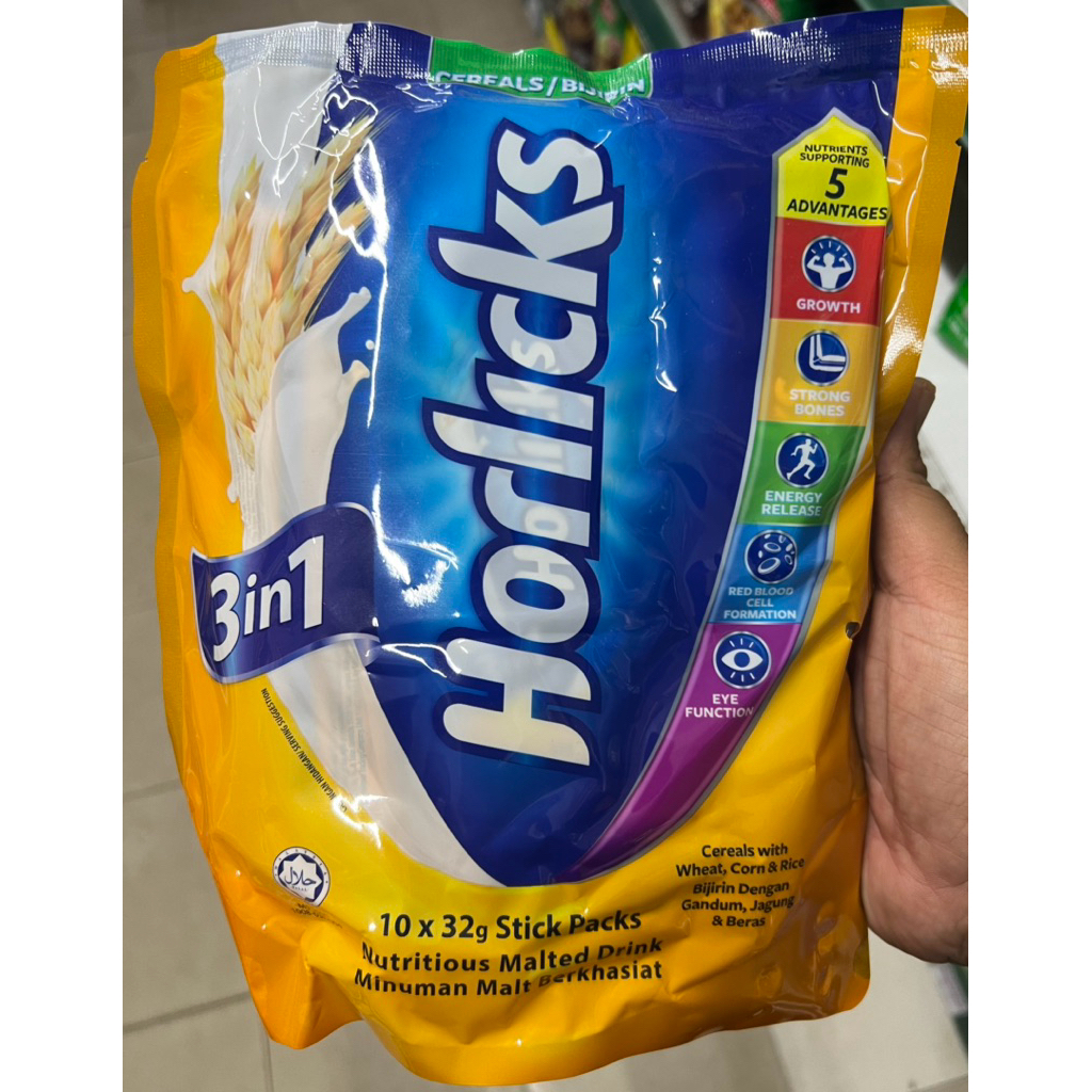 HORLICK INSTANT CEREALS DRINK 3IN1 (10sX32g) | Shopee Malaysia