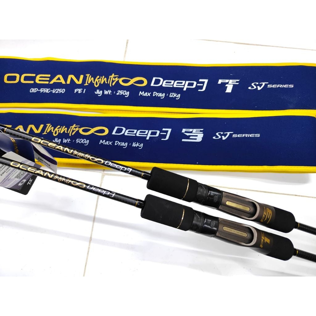 JORAN SEAHAWK OCEAN INFINITY DEEP-J JIGGING RODS 41618516874 | Shopee ...
