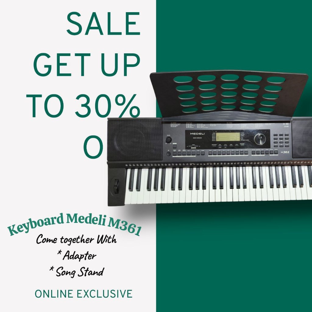 Keyboard Medeli M361 SUPER SALES (Ship From KL) | Shopee Malaysia