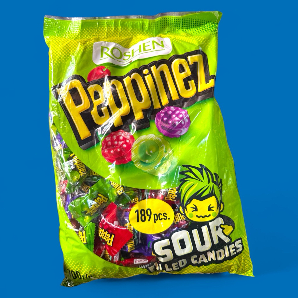 ROSHEN Peppinezz Sour Candy 900G Roshen Sour Candy | Shopee Malaysia