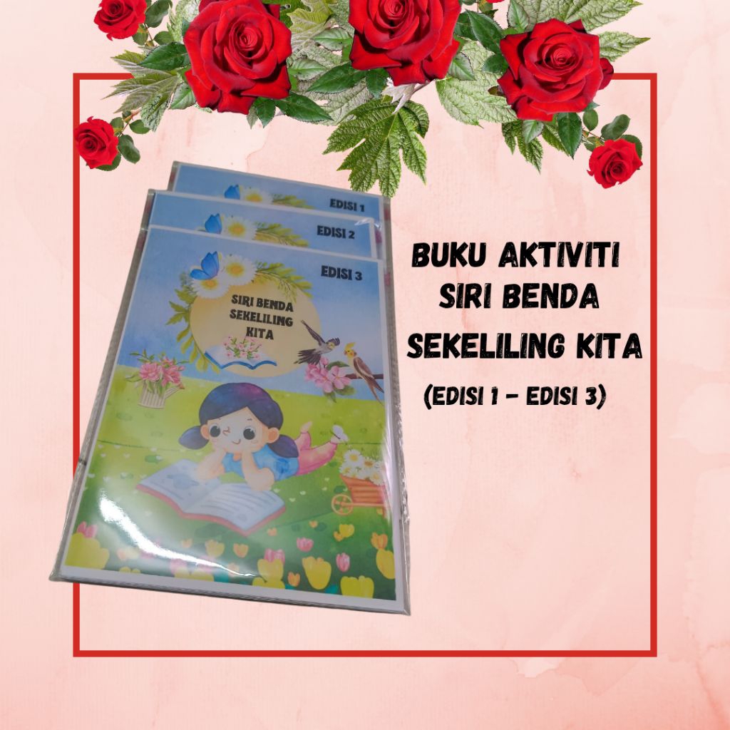 Wasza Edukids Buku Aktiviti Siri Benda SEKELILING Kita (Ready Stock ...