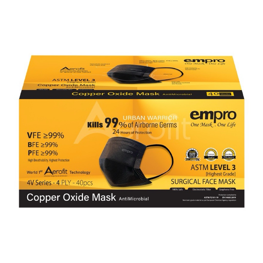 Empro AEROFIT C Series - Surgical Face Mask MS31-3P (3 PLY) - 40s foc ...
