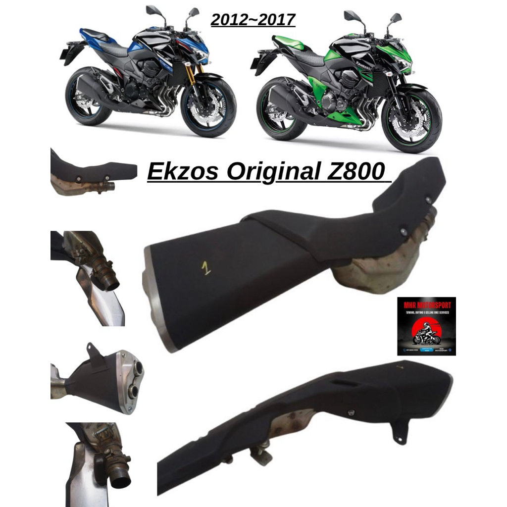 Ekzos Standard Original Kawasaki Z800 Untuk semua variant Z800 model ...