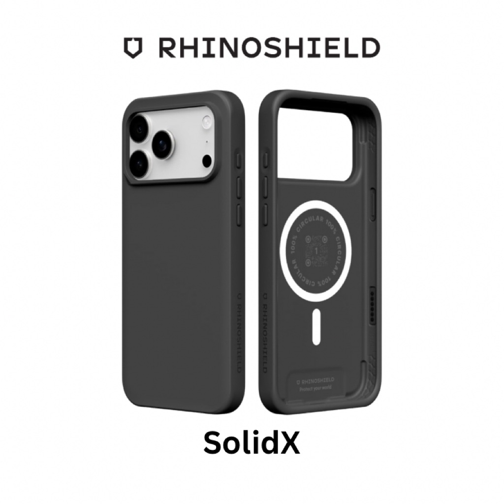 RhinoShield SolidX Magnetic Case for iPhone 17 Pro Max/17 Pro/17 Air/17 ...