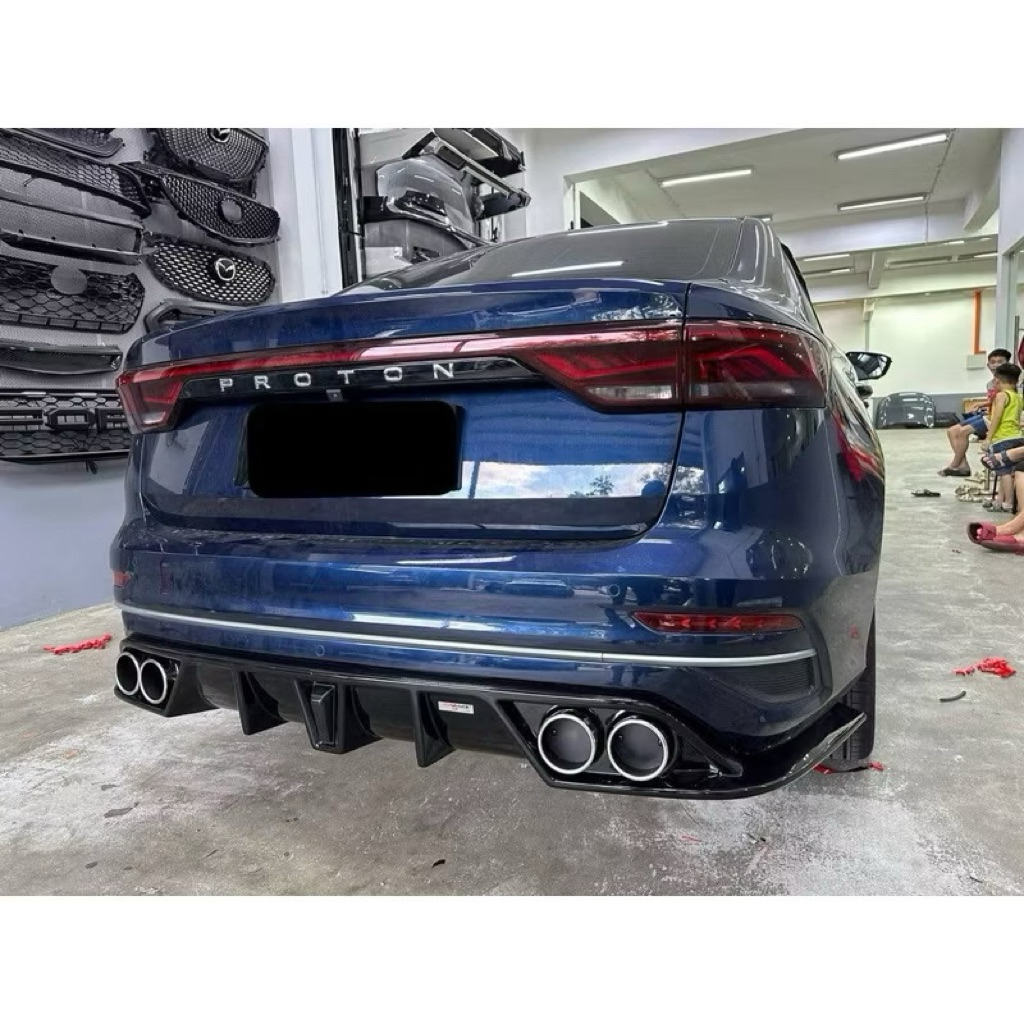 Ready Stock S70 Advance GT Bodykit Rear Skirt Diffuser With Paint ...