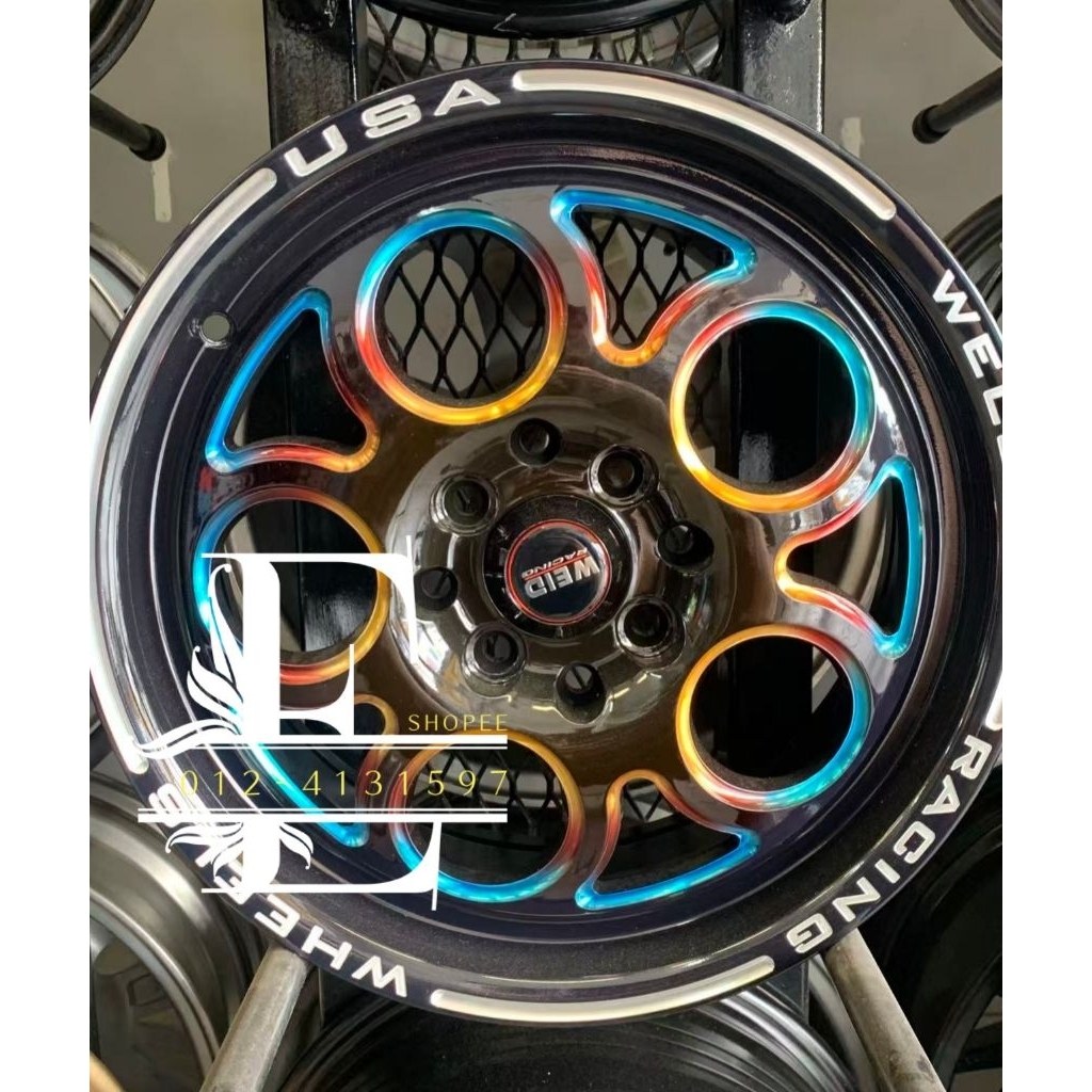 NEW SPORT RIM 15 INCH RM1180 U.S.A WHELLS MYVI JAZZ CITY PERSOAN WAJA ...