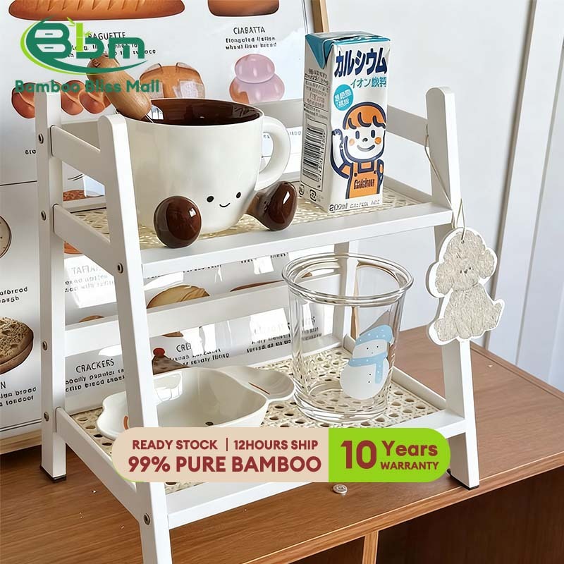 BBM Desktop Storage Rack Display Rack Kitchen Rack Rak buku Almari ...