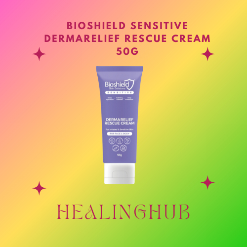 BIOSHIELD SENSITIVE DERMARELIEF RESCUE CREAM 50G | Shopee Malaysia