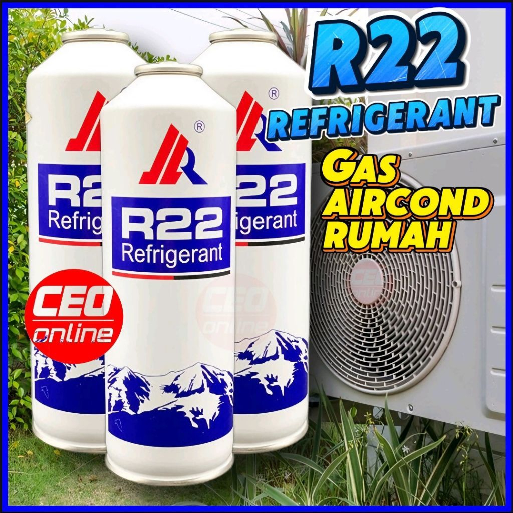 CEO 🇲🇾 R22 Gas Aircond Rumah Refrigerant Air Conditioner R22 | Shopee ...