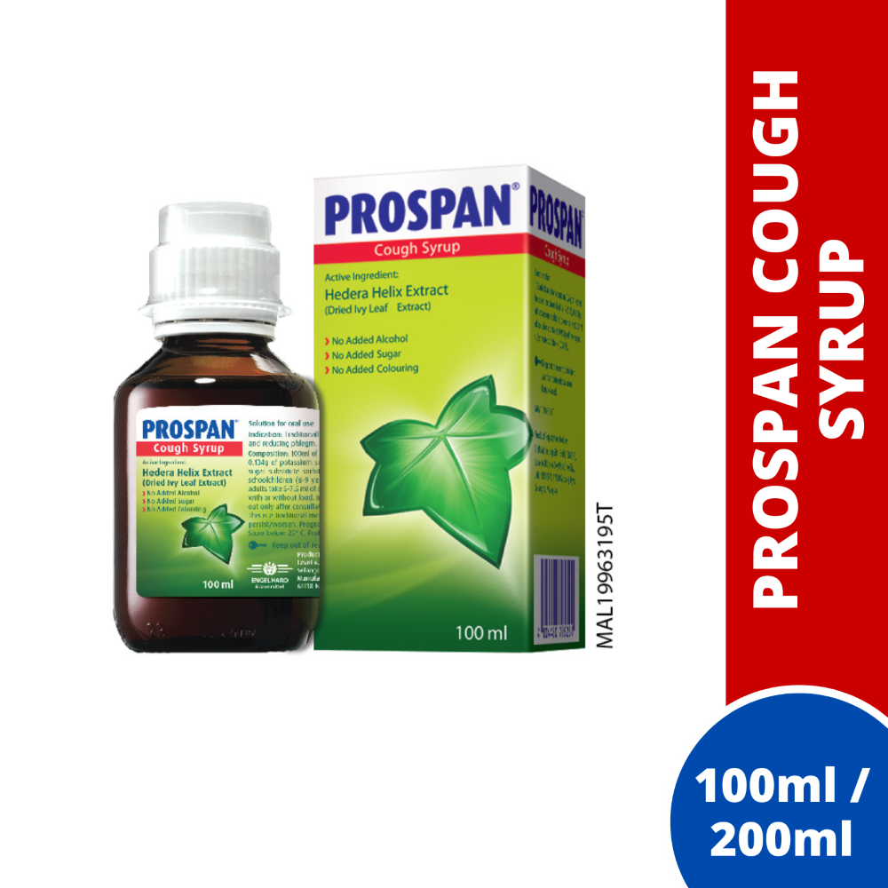 Prospan Ubat Batuk | Cough Syrup (100ml / 200ml) | Shopee Malaysia