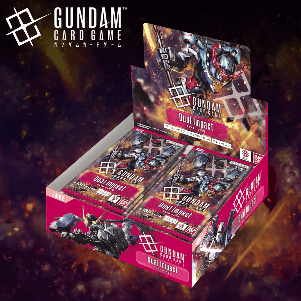 Bandai Gundam Card Game Booster Box Dual Impact [GD02] – 24 Packs ...