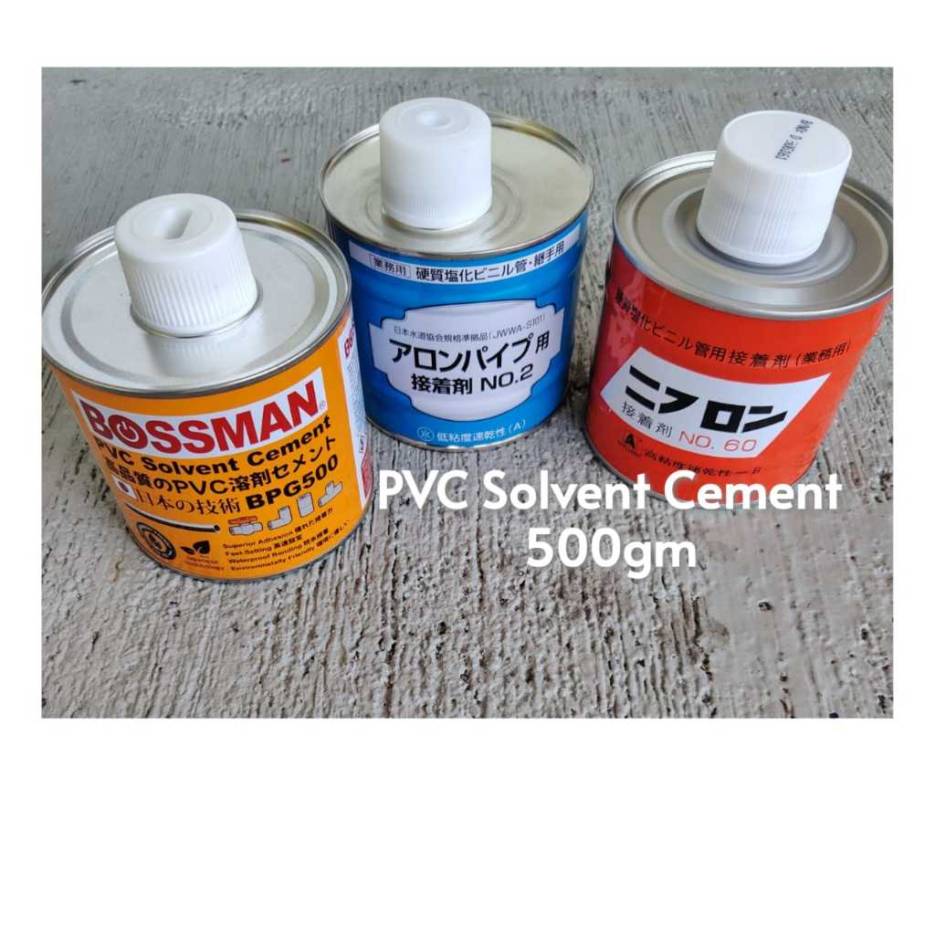 PVC Solvent Cement Glue 500gm / PVC Gum / Gam Paip | Shopee Malaysia