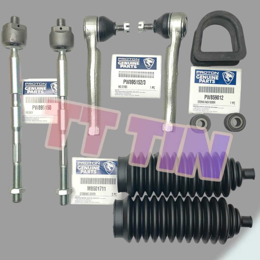 (COMBO 9)-9 IN 1 SET PROTON PREVE,EXORA,SUSPRIMA S STEERING RACK SET ...