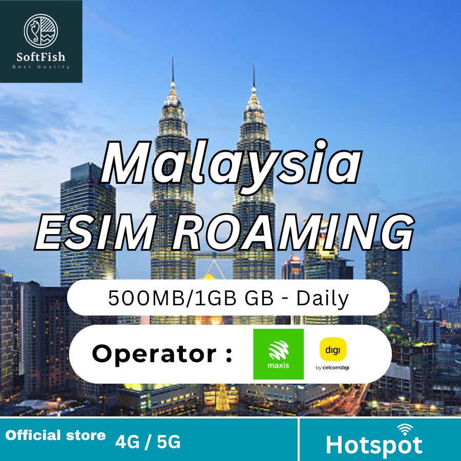 eSIM Roaming Malaysia DiGi 5G, Maxis 5G 500MB/1GB - Daily | eSIM Travel ...