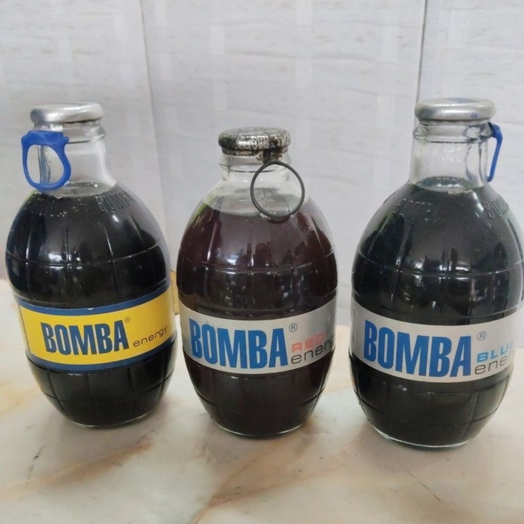 🐥Bomba energy drink bottle collection limited edition bomb design ...