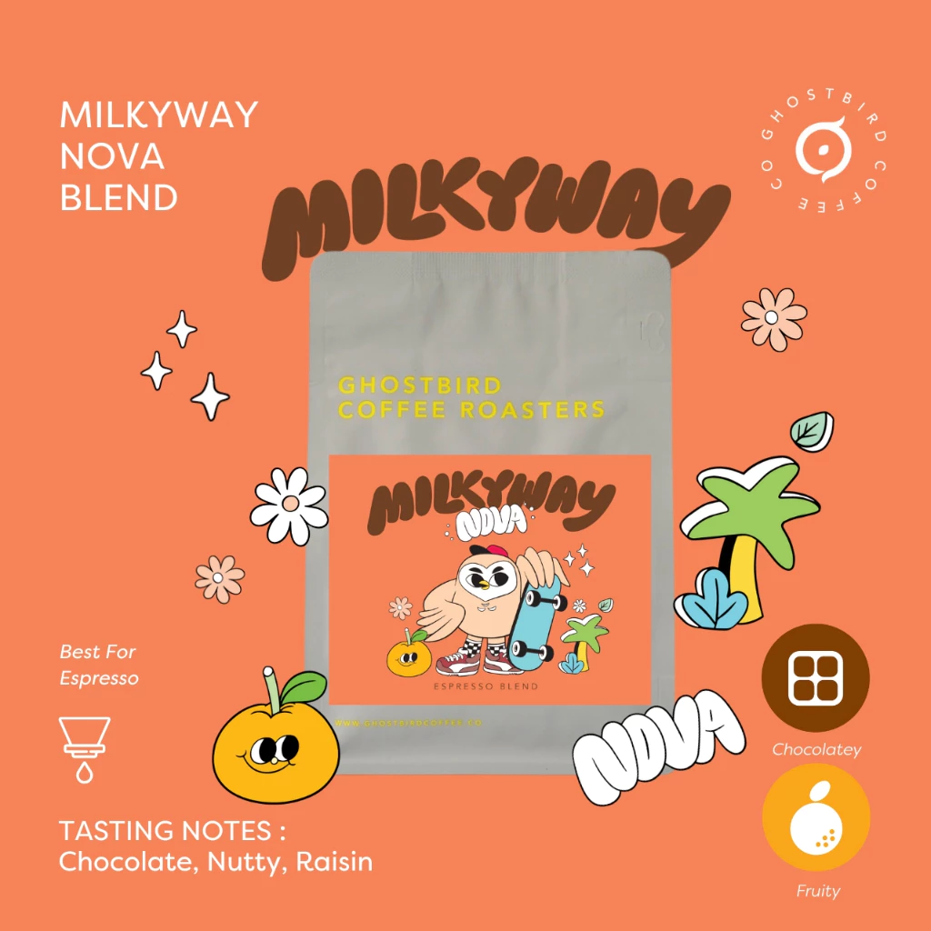 Ghostbird Coffee Co Milkyway Nova Blend – specialty coffee beans Malaysia