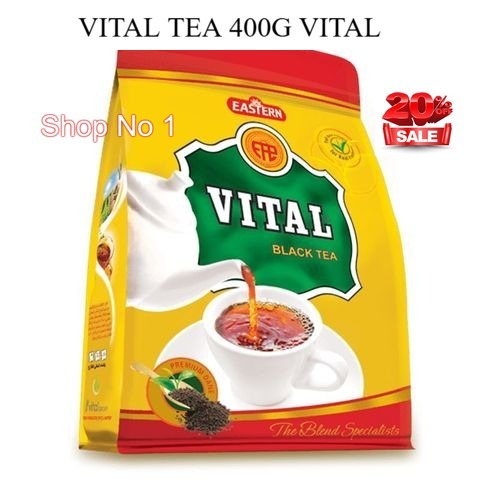 NEW STOCK!! BUY JUMBO PACK VITAL TEA 400G VITAL (SHOP NO 1) | Shopee ...