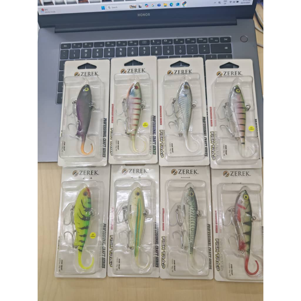 Zerek Lure Fish Trap 110mm | Shopee Malaysia