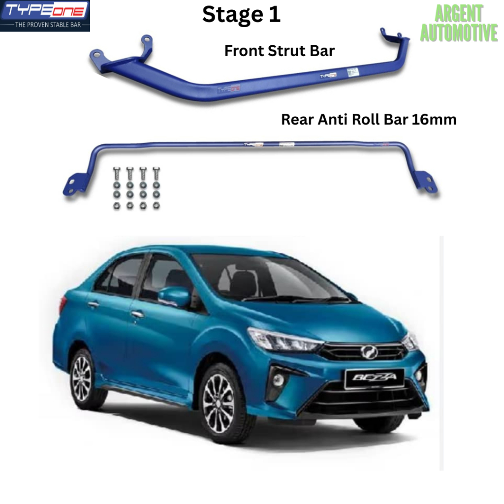[ PACKAGE TYPE ONE SAFETY BAR ] Perodua Bezza 2016 2019 2021 2023 To ...