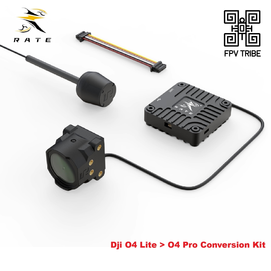 DJI O4 Lite to O4 Pro Conversion Kit – Wide-Angle Nylon Lens Case/Full ...