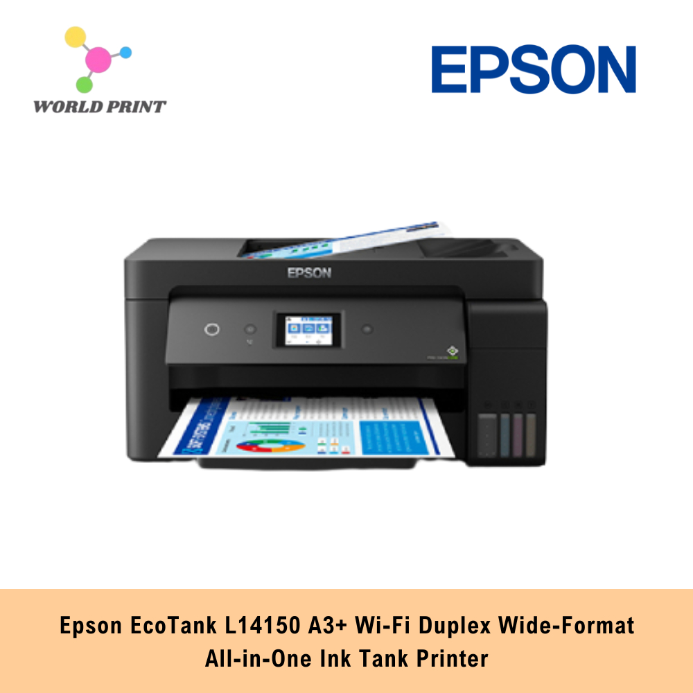 Epson EcoTank L14150 A3+ Wi-Fi Duplex Wide-Format All-in-One Ink Tank ...