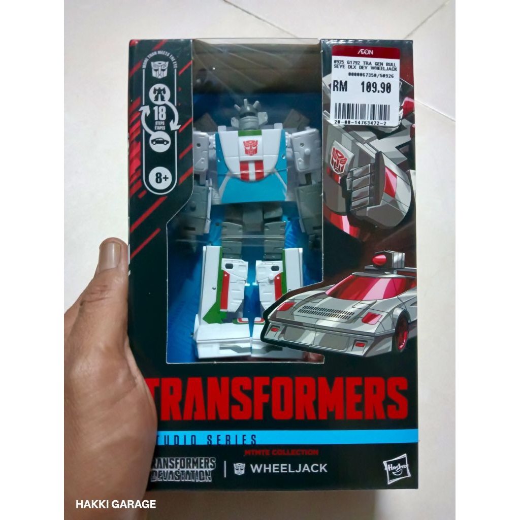 HASBRO/TAKARA TOMY STUDIO SERIES TRANSFORMERS WHEELJACK | Shopee Malaysia
