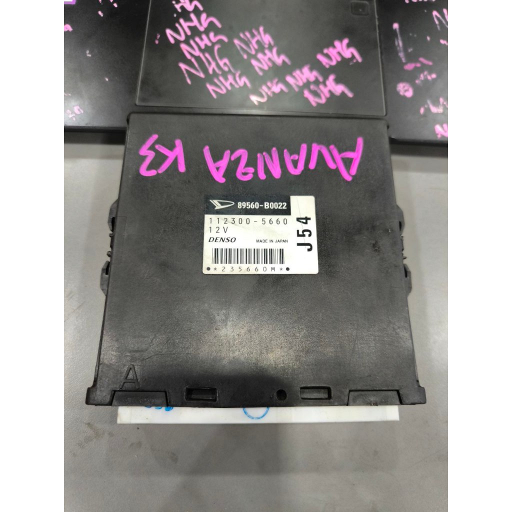 SEKEND HEND TERPAKAI HALFCUT Toyota Avanza Engine ECU Buka Dari Kereta ...