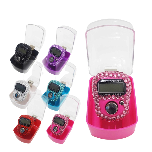 DIGITAL TASBIH WITH LED DISPLAY BEEP SOUND / FINGER COUNTER DIGITAL ...
