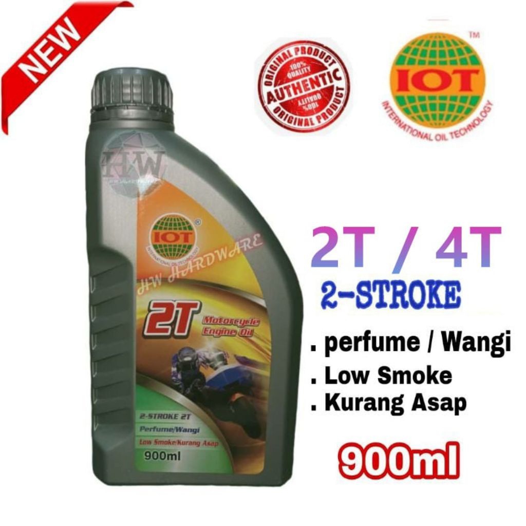 Minyak 2T/4T Wangi dan Kurang Asap Premium 2T/4T 2-Stroke Motor Oil ...