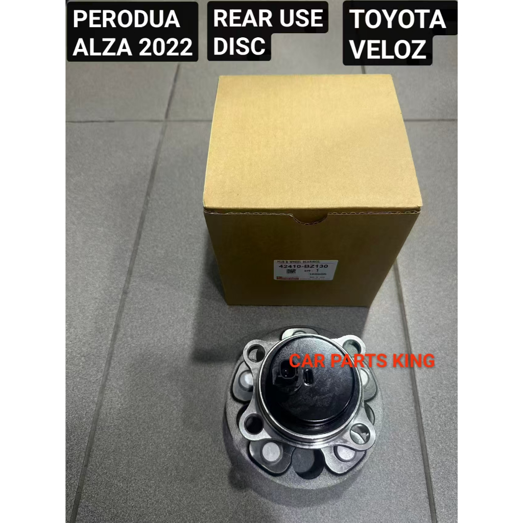 ( 100% ORIGINAL ) PERODUA ALZA NEW 2022 TOYOTA VELOZ REAR WHEEL BEARING ...