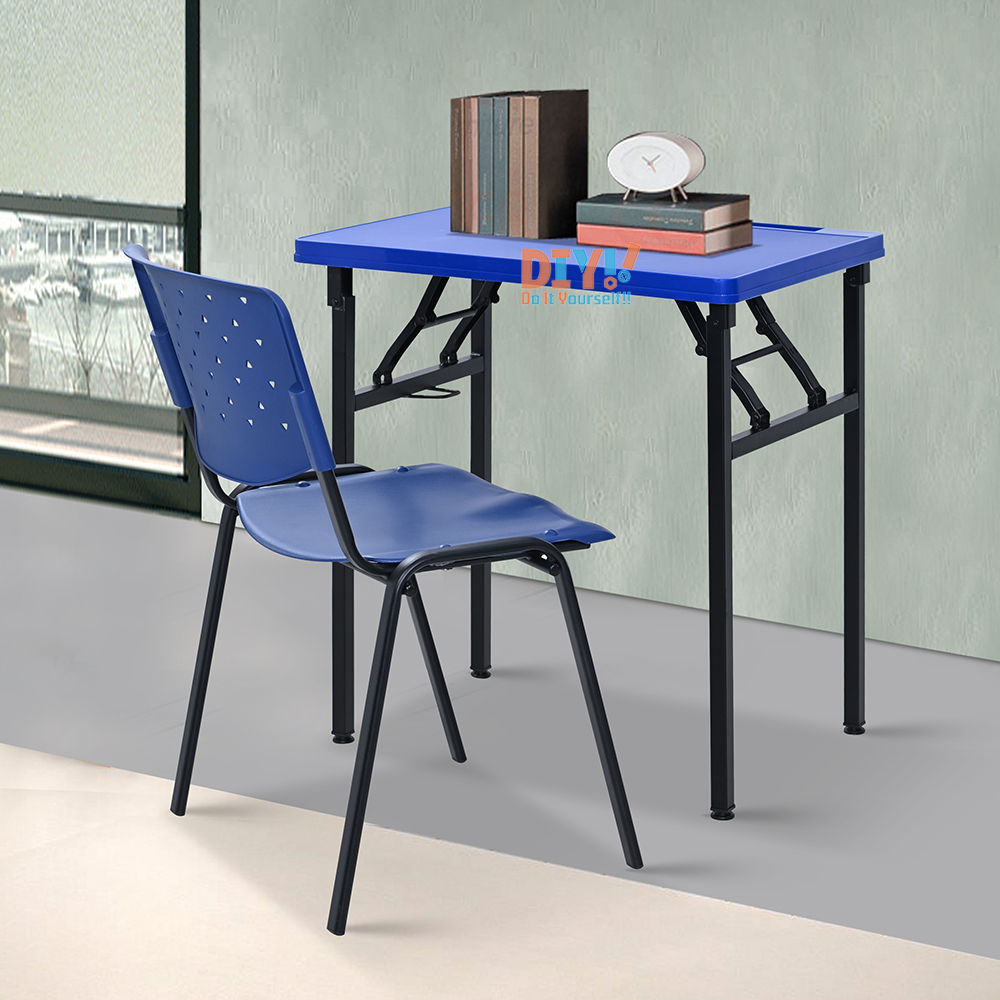 PVC Study Table / Foldable Table / Student Exam Table / Folding Table ...