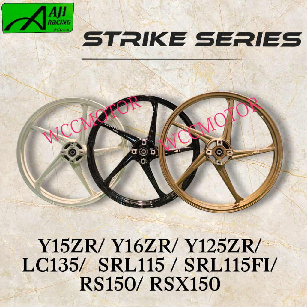 Sport Rim Strike Series Aji Racing RS150 / RSX150 / Y15ZR / Y16ZR ...