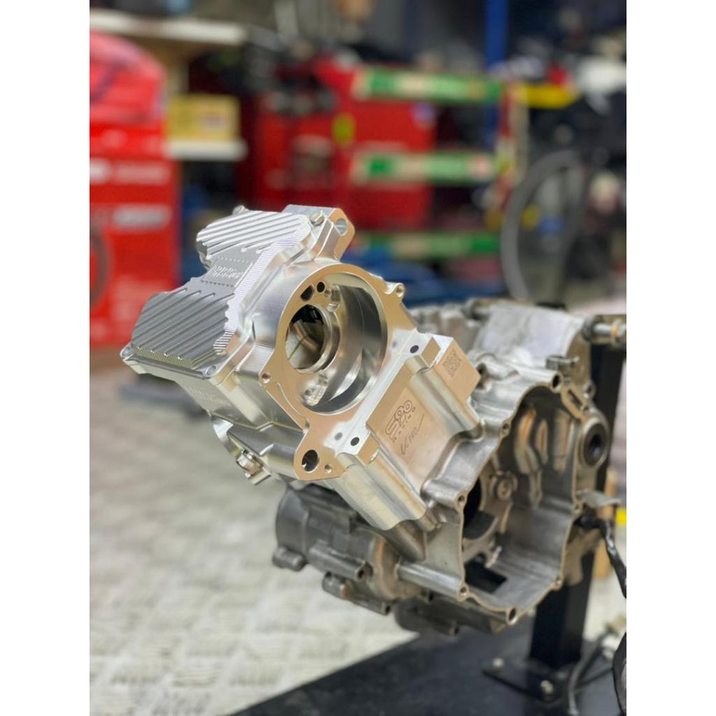 COMBO BILLET CNC HEAD FASSTEK + BLOCK S90 FOR YAMAHA 135LC Y15 Y16 ...