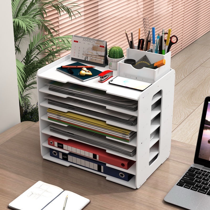 Office File Document Holder Tray Stationery Box Desk Storage Rack ...