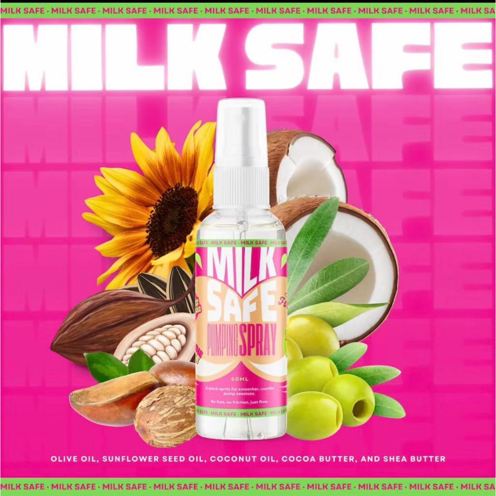 Milk Safe Breast Pump Spray Pumping Spray, Flange Lubricant KKM ...