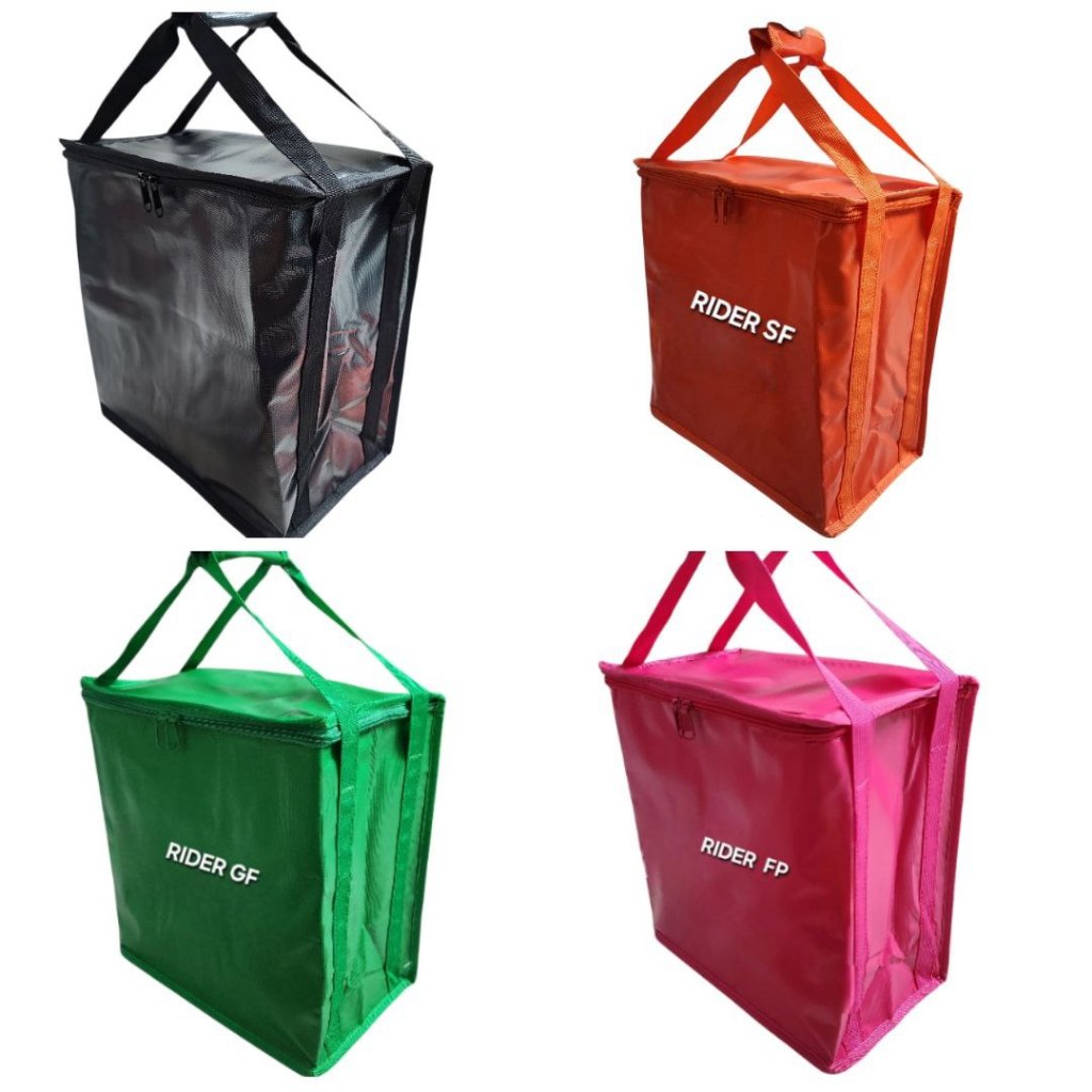 TOTE bag Food Delivery Riders Siap RANGKA thermal insuldated | Shopee ...