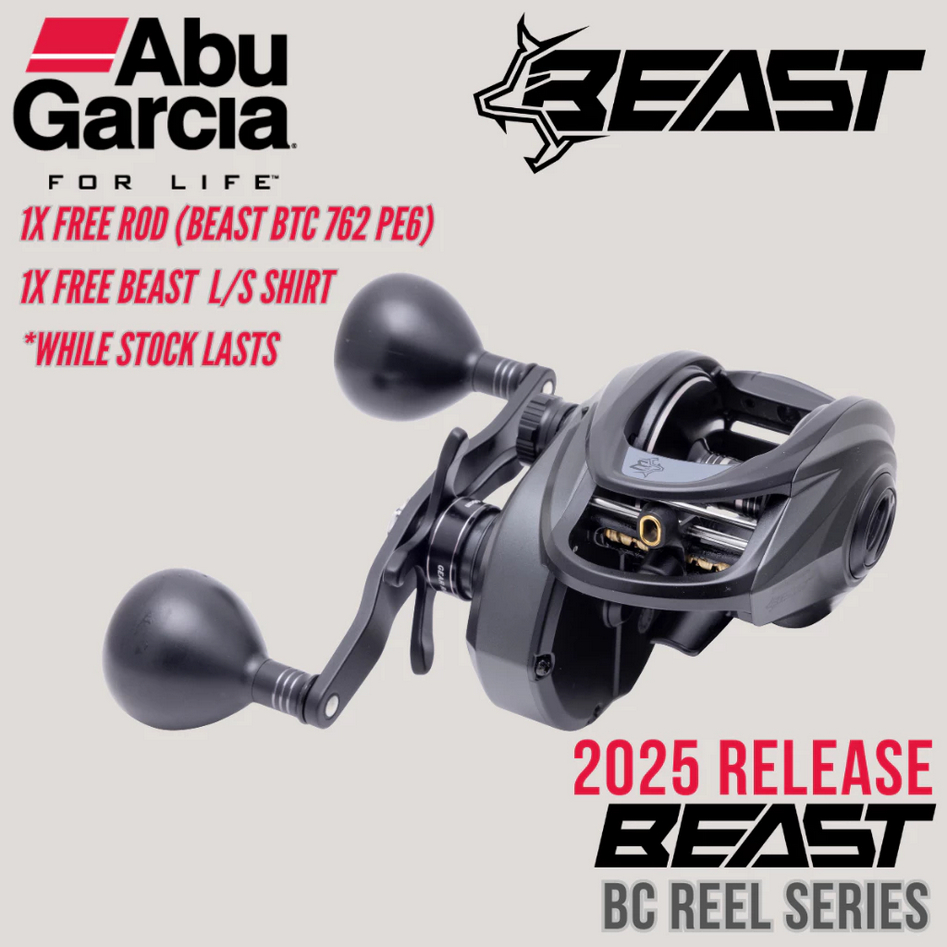 2025 ABU GARCIA BEAST 400 - Left Handle BC Series (BST400LP-L ...