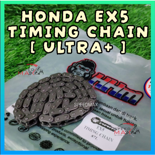 HHM RACING TIMING CHAIN SPECIAL SIZE [ ULTRA+ ] - EX5 KRISS | Shopee ...
